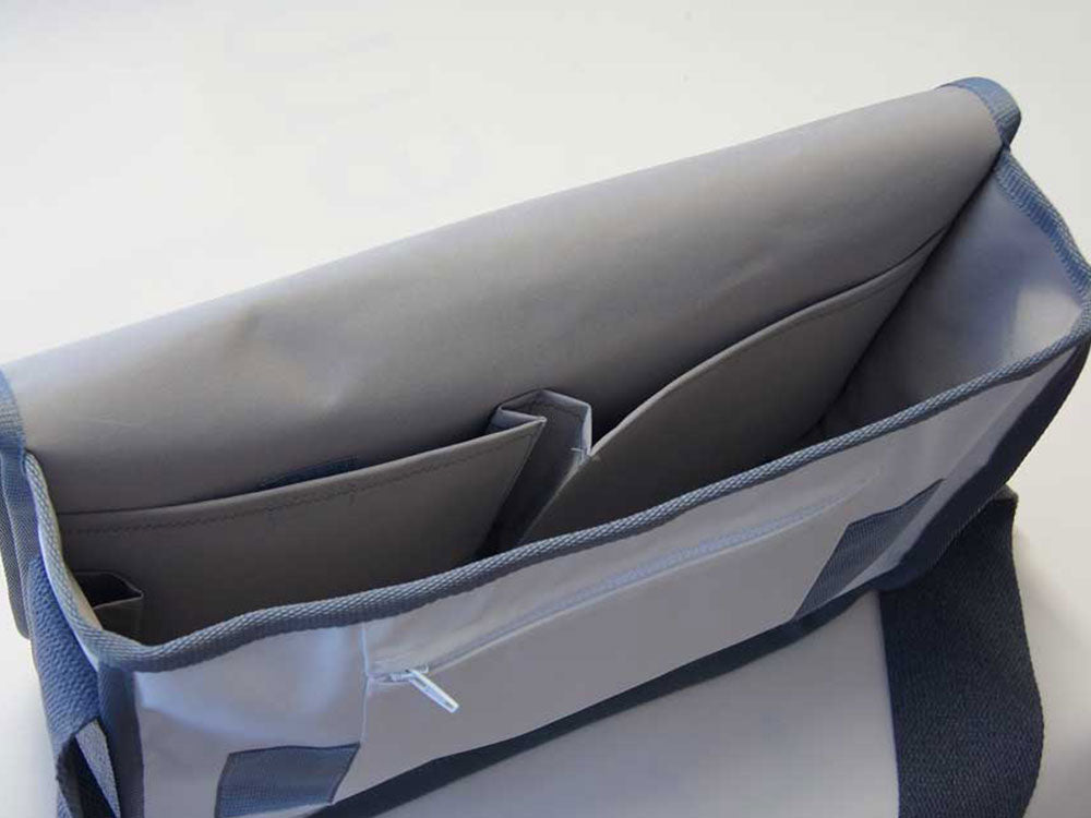 Ansicht der Tordalk Segeltuchtasche
