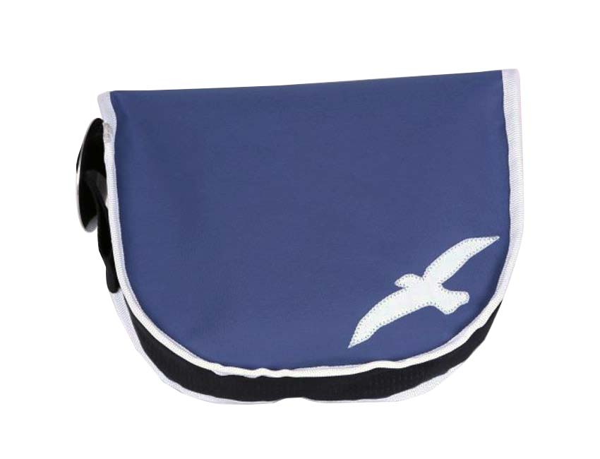 Tordalk Segeltuchtaschen “Schwertfisch" blau