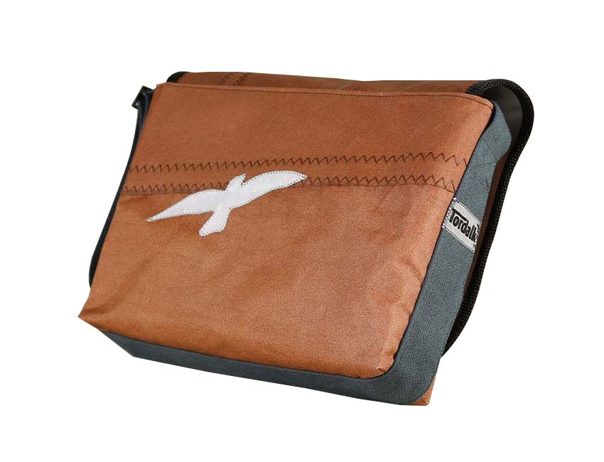 Tordalk Segeltuchtaschen “53 N" braun