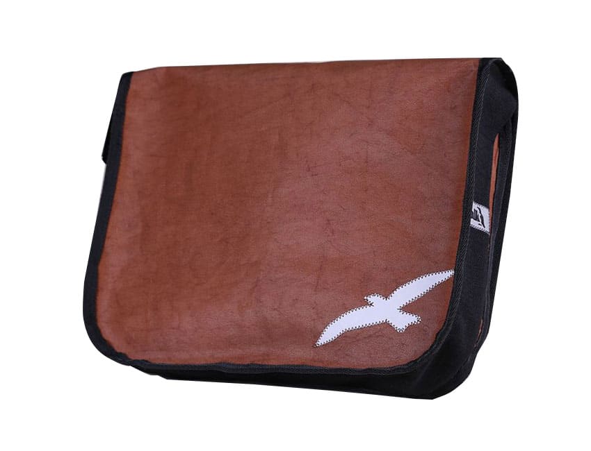 Tordalk Segeltuchtaschen “Koordinatentasche” braun