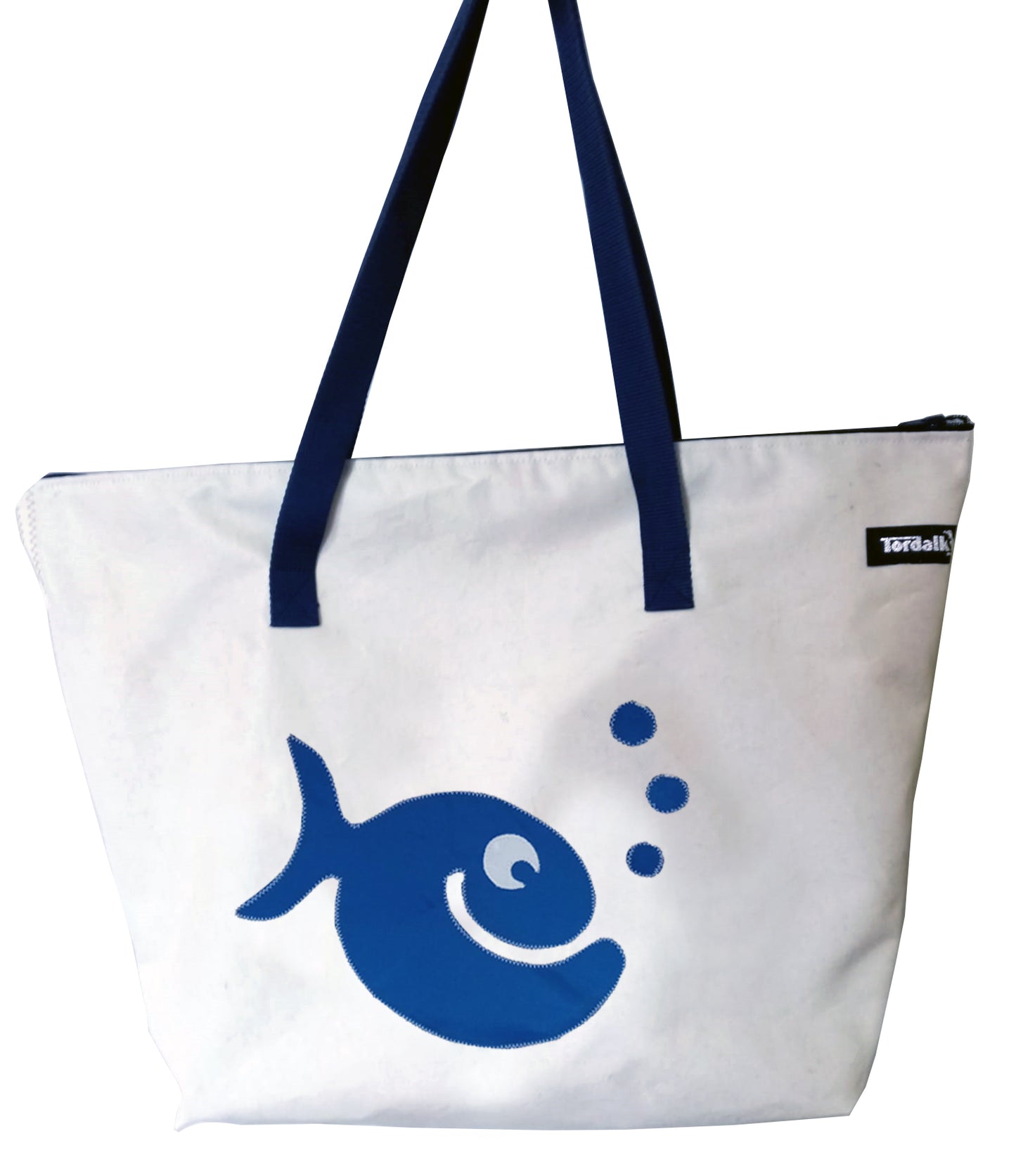 Tordalk Segeltuchtaschen “Cargo Blupp" weiß