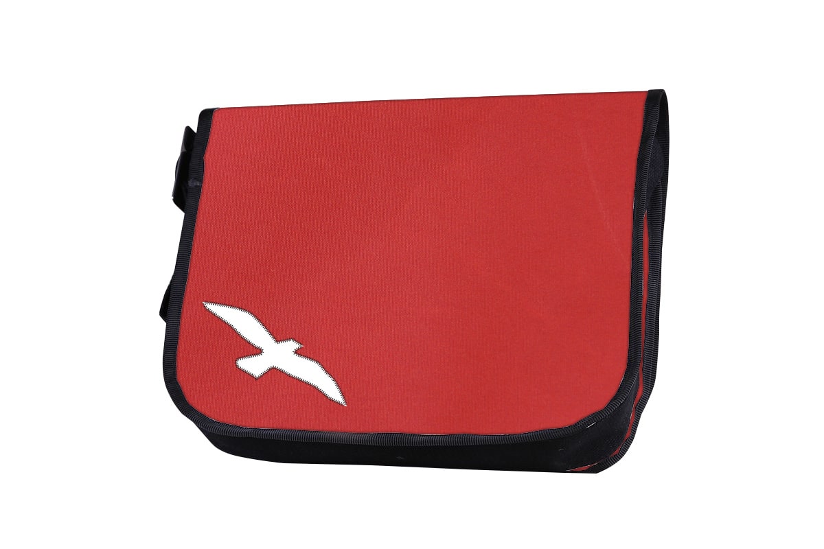 Tordalk Segeltuchtaschen “Segeljacht” rot