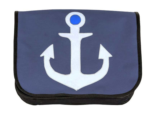 Tordalk Segeltuchtaschen “Anker” blau