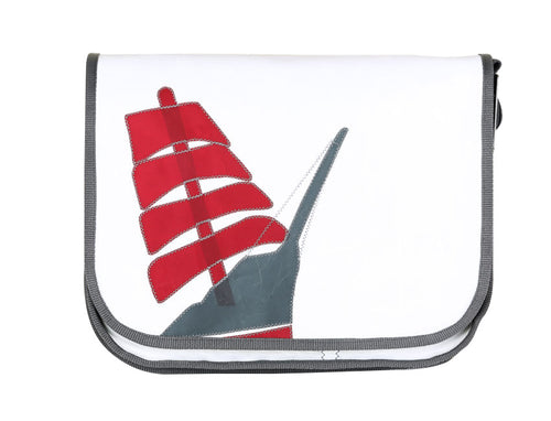 Tordalk Segeltuchtaschen “Passat” weiß