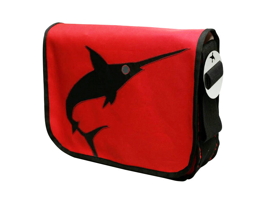 Tordalk Segeltuchtaschen “Orca” rot