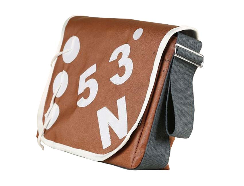 Tordalk Segeltuchtaschen “53 N" braun