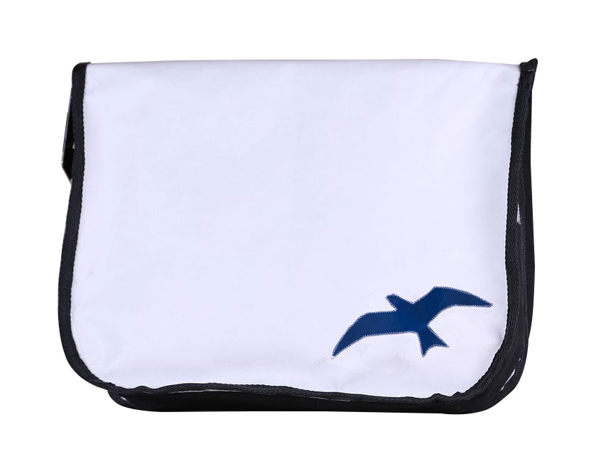 Tordalk Segeltuchtaschen “Maritime Möwe” weiß