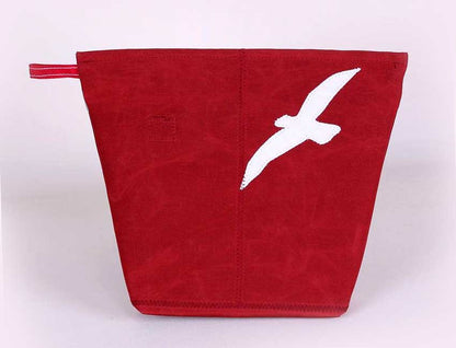Tordalk Kulturtaschen "Jacht" rot