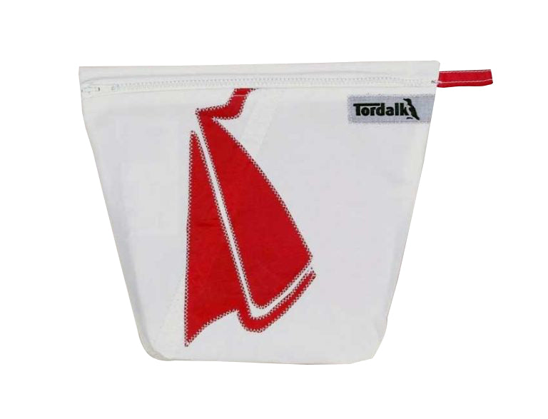 Tordalk Kulturtaschen "Jacht" weiß