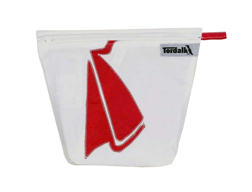 Tordalk Kulturtaschen "Jacht" weiß