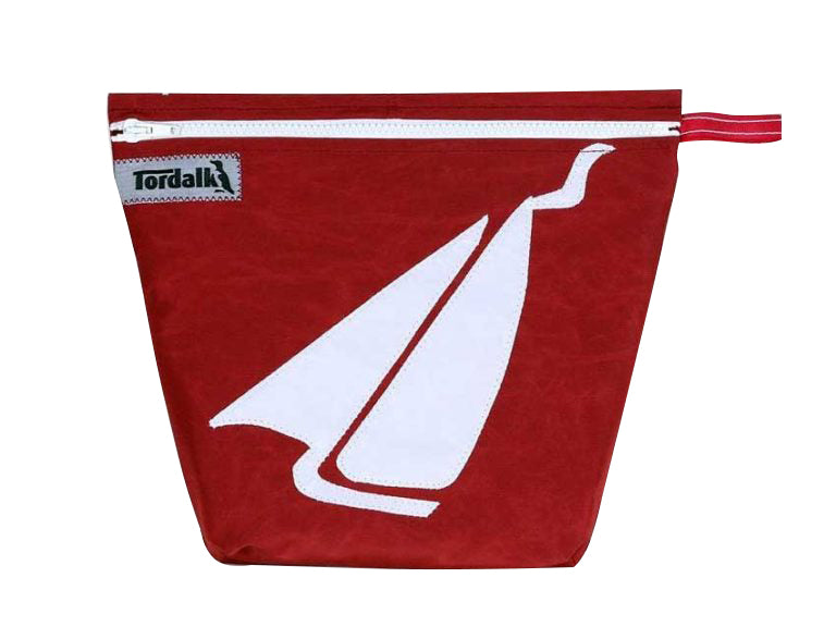 Tordalk Kulturtaschen "Jacht" rot